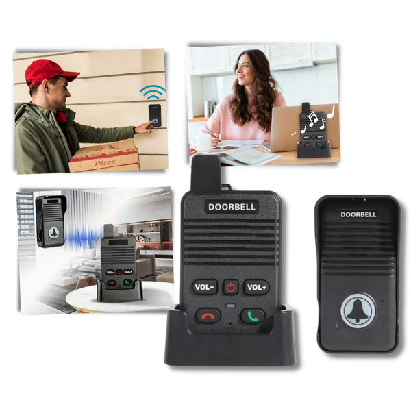 Intercom Doorbell With Hands Free Communication And Clear Audio