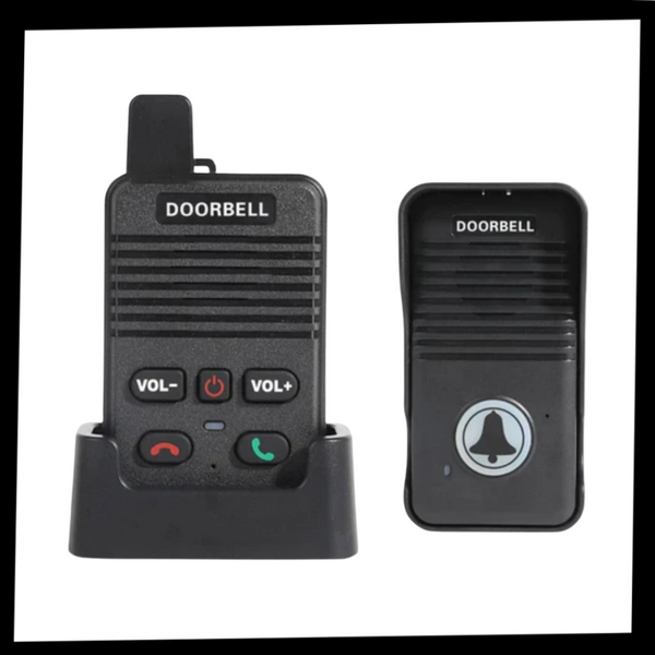 Intercom Doorbell With Hands Free Communication And Clear Audio