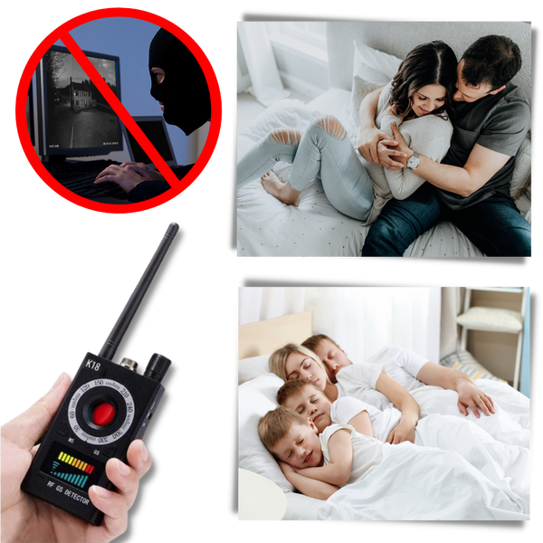 Premium RF Bug Detector For Hidden Cameras And GPS Trackers