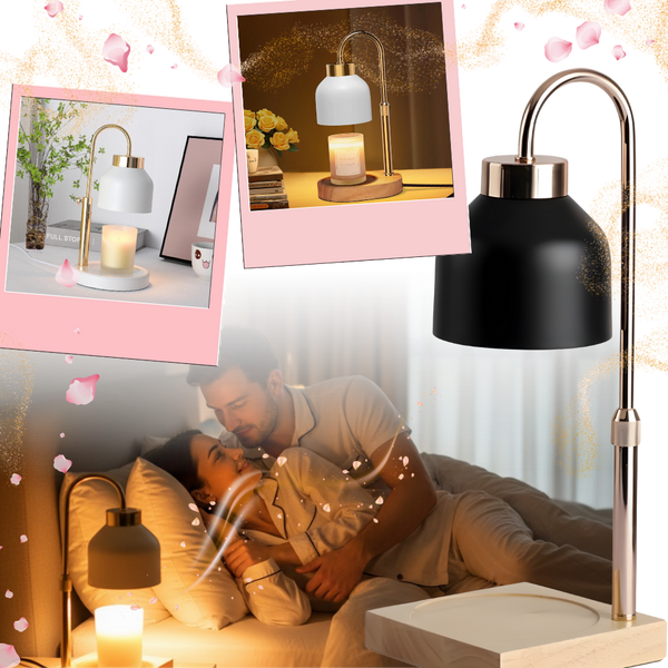 Dimmable Candle Lamp With Adjustable Height And Timer For Cozy Ambience