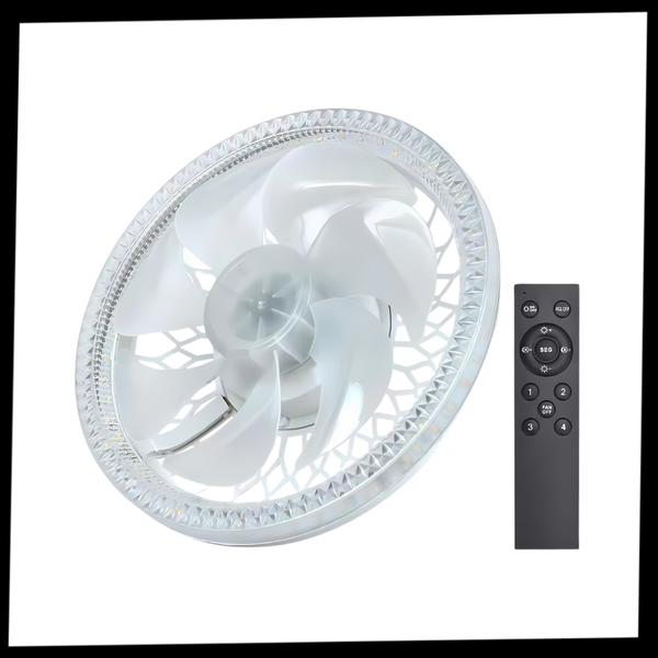 Premium Ceiling Fan With Remote And Integrated Ambient Light