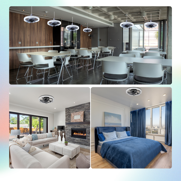 Premium Ceiling Fan With Remote And Integrated Ambient Light