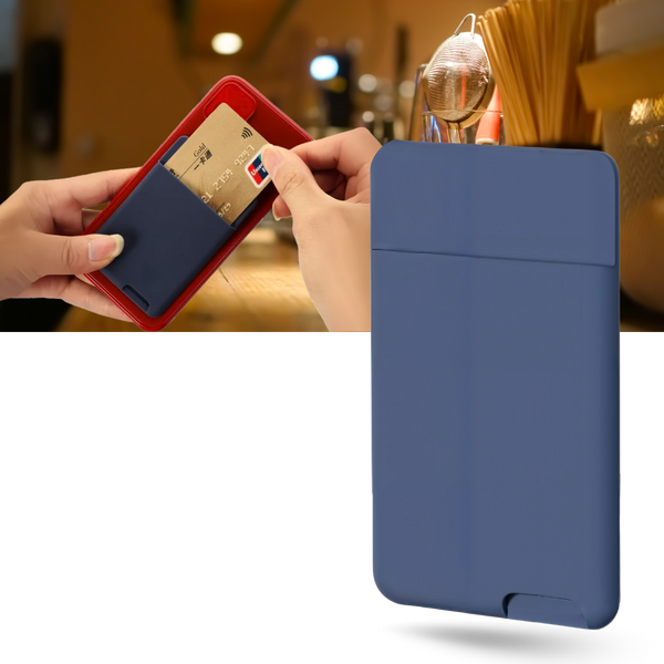 Slim Phone Card Holder With Secure Grip And Quick Access