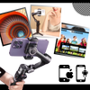 Smart AI Tracking Phone Stabilizer For Smooth Three Axis Pro Quality Video