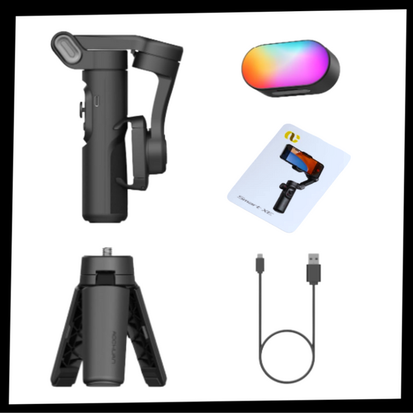 Smart AI Tracking Phone Stabilizer For Smooth Three Axis Pro Quality Video