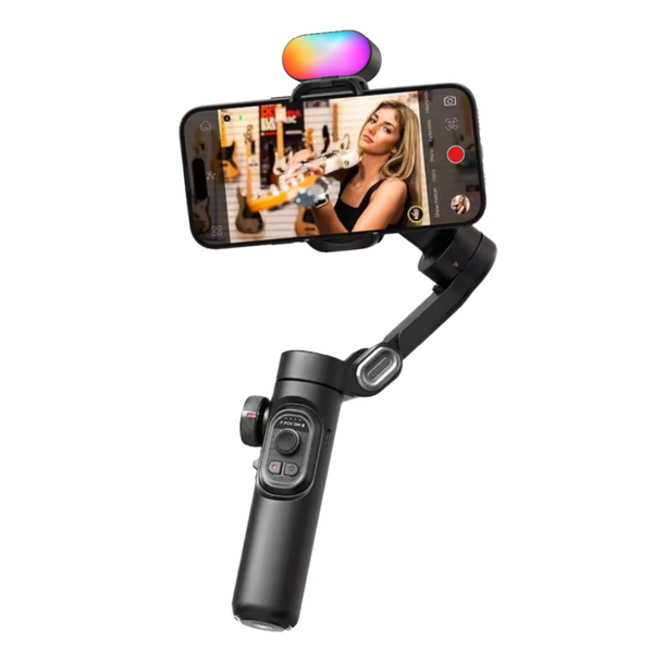 Smart AI Tracking Phone Stabilizer For Smooth Three Axis Pro Quality Video