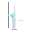 Air Powered Water Flosser Battery Free For Superior Plaque Removal On The Go