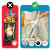 Airtight Chip Bag Clips for Fresh Snacks with Mess Free Dispensing