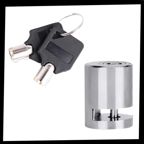 Premium Aluminum Bike Lock For Enhanced Anti Theft Protection
