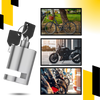 Premium Aluminum Bike Lock For Enhanced Anti Theft Protection
