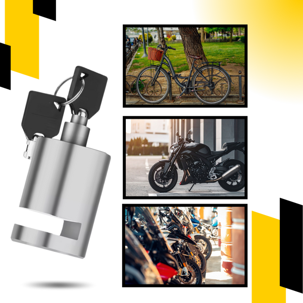 Premium Aluminum Bike Lock For Enhanced Anti Theft Protection