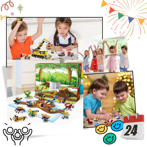 Animal Building Blocks For Creative Learning, 24 Unique Designs