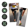 Knee Compression Sleeve for Secure Fit and Breathable Comfort