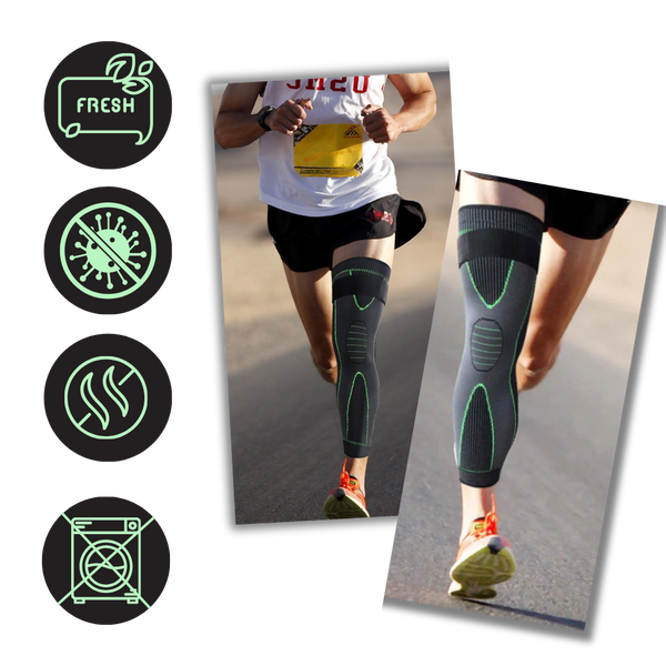 Knee Compression Sleeve for Secure Fit and Breathable Comfort