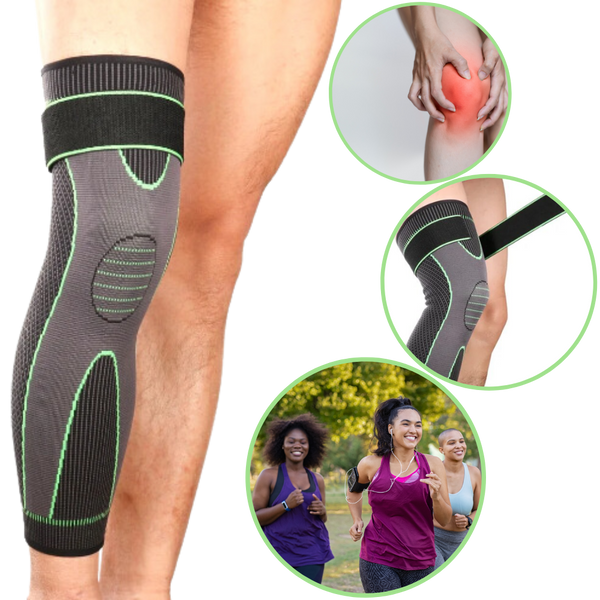 Knee Compression Sleeve for Secure Fit and Breathable Comfort