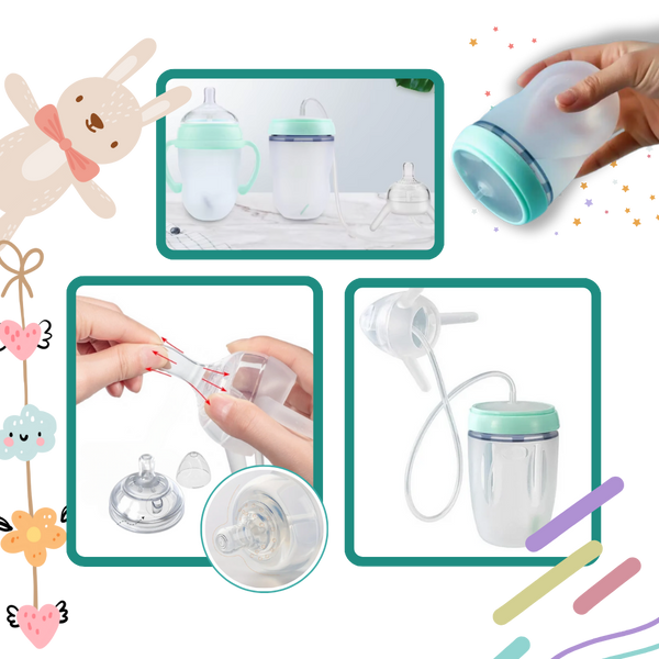 Premium Self Feeding Baby Bottle With Anti Colic Valve For Easy Feeding