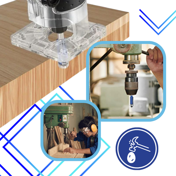 Anti Kick Wood Router Bits With Safety Guard For Precise Cuts