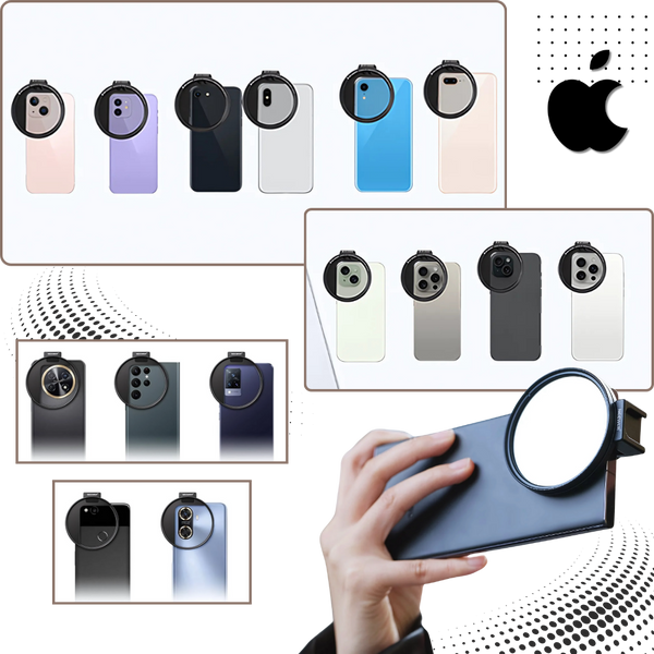 Phone Camera Lens With Variable Light Control And Leak Resistant Design