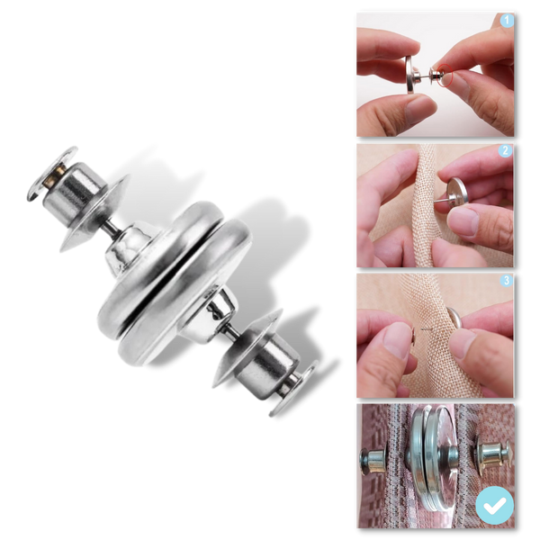 Magnetic Curtain Clips For Leakproof Light Control And Neat Drapes