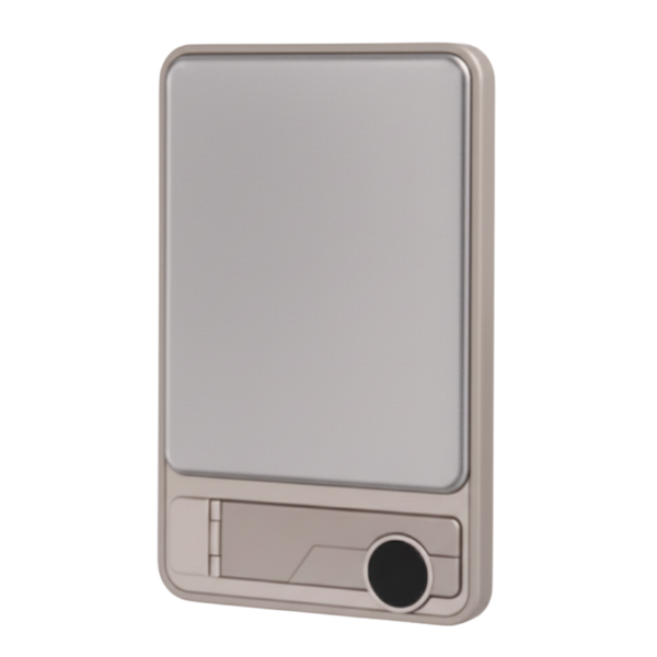 Slim Magnetic Power Bank With Foldable Kickstand And Dual Charging