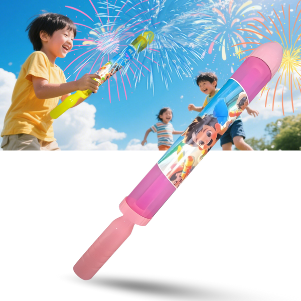 Firework Spray Water Blaster With Ergonomic Grip And Refill Tank