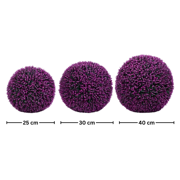 Lifelike Topiary Grass Balls for Indoor Decor Maintenance Free