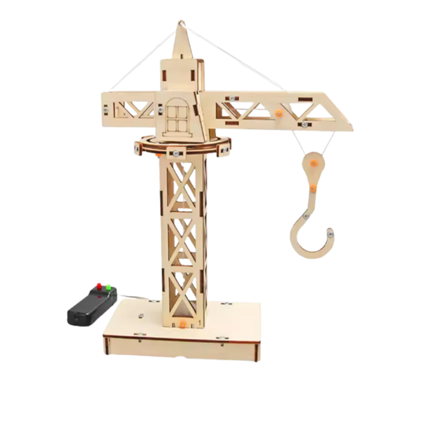 Wooden STEM Construction Kit for Kids Learn by Assembling Ten Models