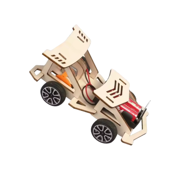 Wooden STEM Construction Kit for Kids Learn by Assembling Ten Models