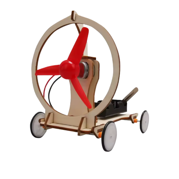 Wooden STEM Construction Kit for Kids Learn by Assembling Ten Models