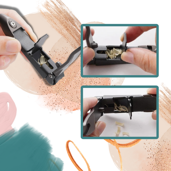 Rust-Resistant Ergonomic Nail Clipper For Precise Clean Cuts