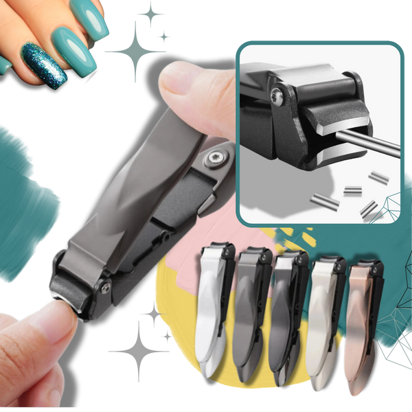 Rust-Resistant Ergonomic Nail Clipper For Precise Clean Cuts