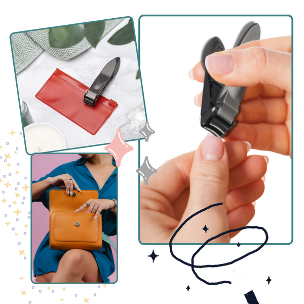 Rust-Resistant Ergonomic Nail Clipper For Precise Clean Cuts