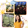 Solar Powered Outdoor LED Lights With Automatic Operation