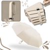 Wind Resistant Automatic Lock Umbrella With Ergonomic Handle