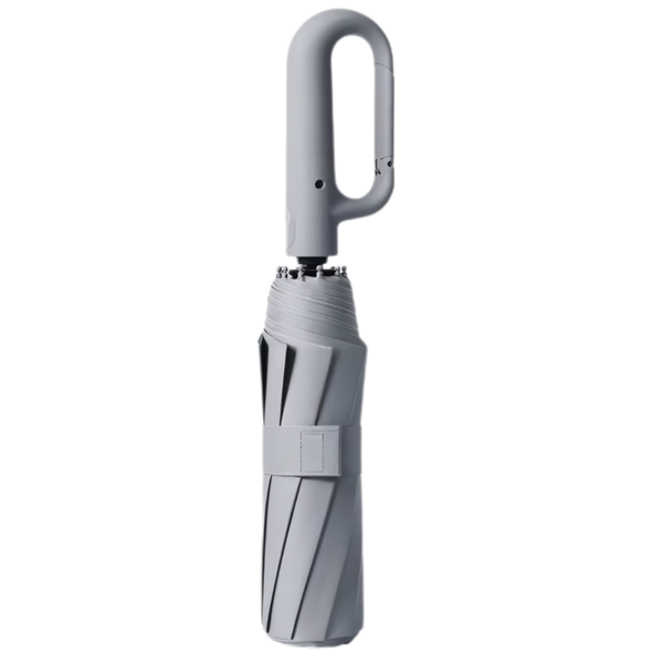 Wind Resistant Automatic Lock Umbrella With Ergonomic Handle