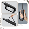 Wind Resistant Automatic Lock Umbrella With Ergonomic Handle