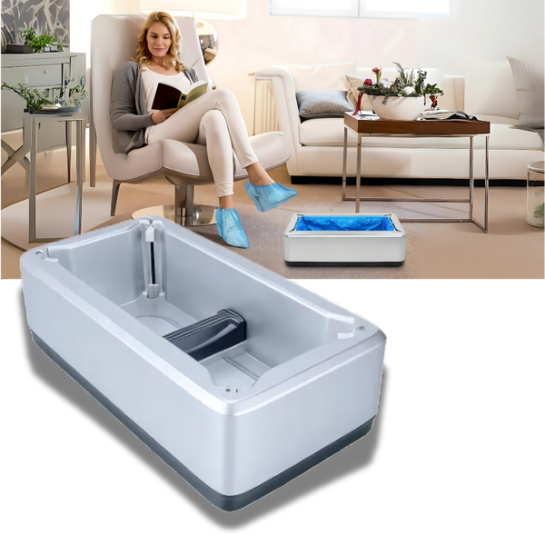 Hands Free Shoe Cover Dispenser For Hygienic Floor Protection