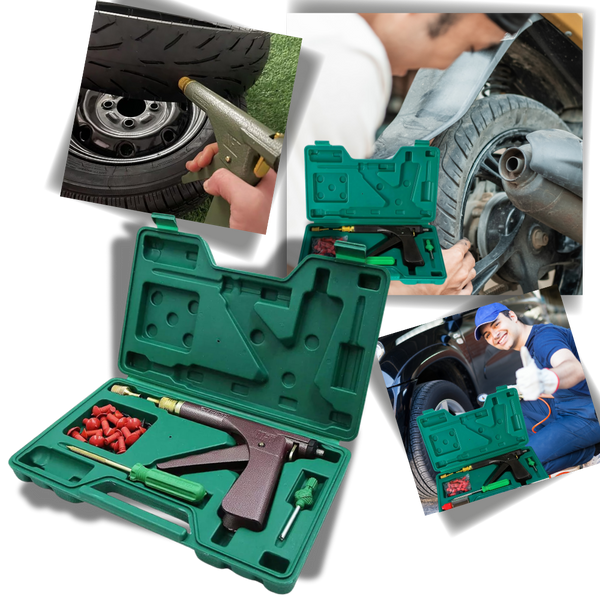 Universal Tubeless Tire Repair Kit For Quick Puncture Fix