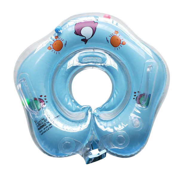 Infant Floating Neck Float With Airbags Leakproof Design And Grip Handles
