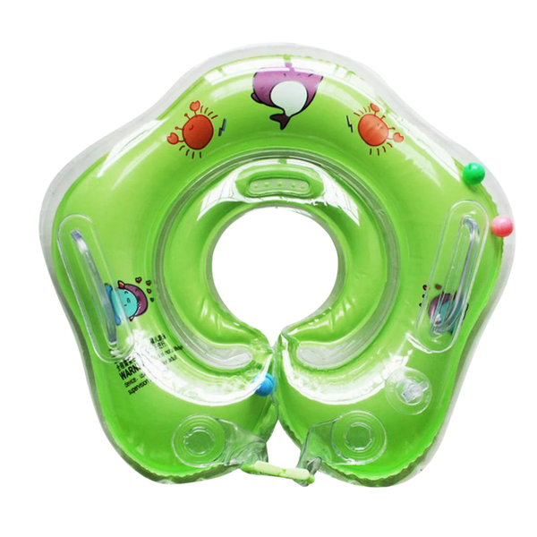Infant Floating Neck Float With Airbags Leakproof Design And Grip Handles