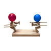 Bamboo Balloon Fencing Game Promotes Active Family Play