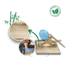 Bamboo Balloon Fencing Game Promotes Active Family Play