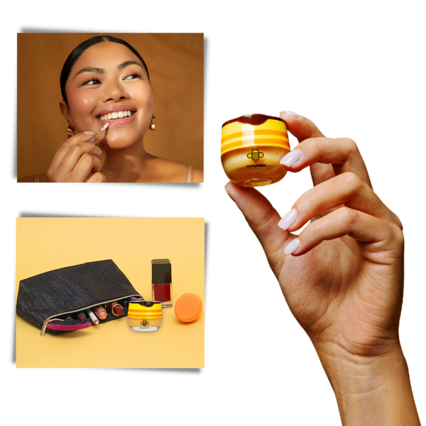 Bee Balm Lip Moisturizer With Honey Nourish And Strawberry Hydration