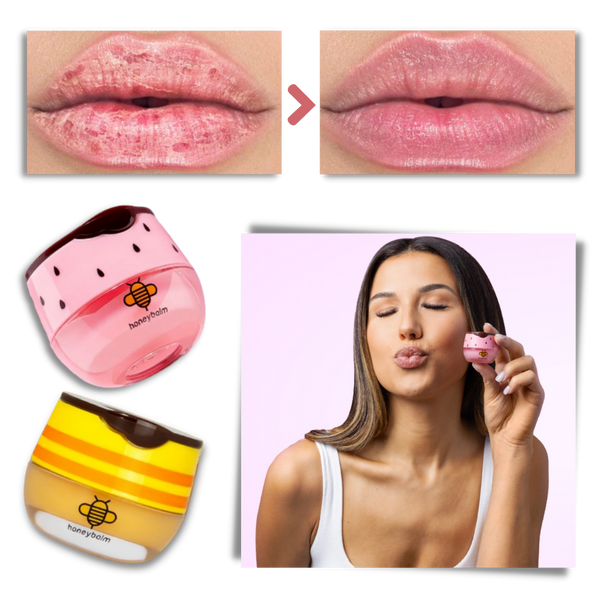 Bee Balm Lip Moisturizer With Honey Nourish And Strawberry Hydration