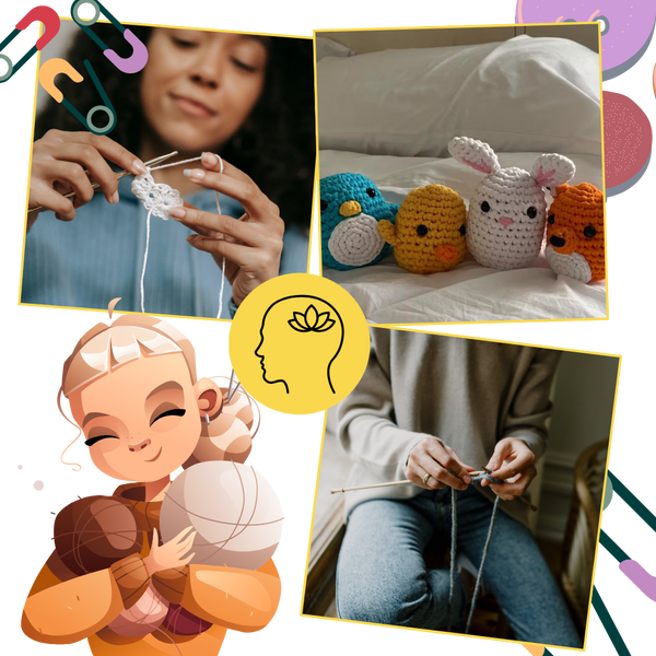 Beginner Crochet Animal Kit For Stress Relief And Creative Fun