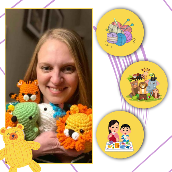 Beginner Crochet Animal Kit For Stress Relief And Creative Fun