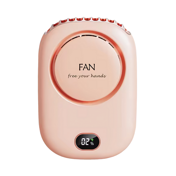 Portable Neck Fan With Bladeless Design And Hands Free Cooling