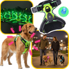 Light Up Dog Harness With Night Visibility And 3 LED Modes