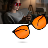 Red Tint Blue Light Blocking Glasses for Sleep and Focus