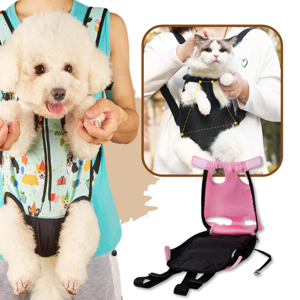 Breathable Lightweight Pet Carrier Bag With Mesh Panels For Cats And Dogs